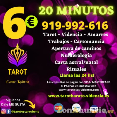 TAROT / VIDENCIA / ABRE CAMINOS / QUITO BRUJERIA